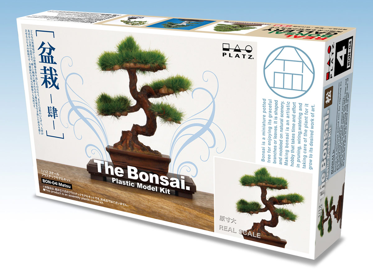 PLATZ 1/12 THE BONSAI Plastic Model Kit Part4