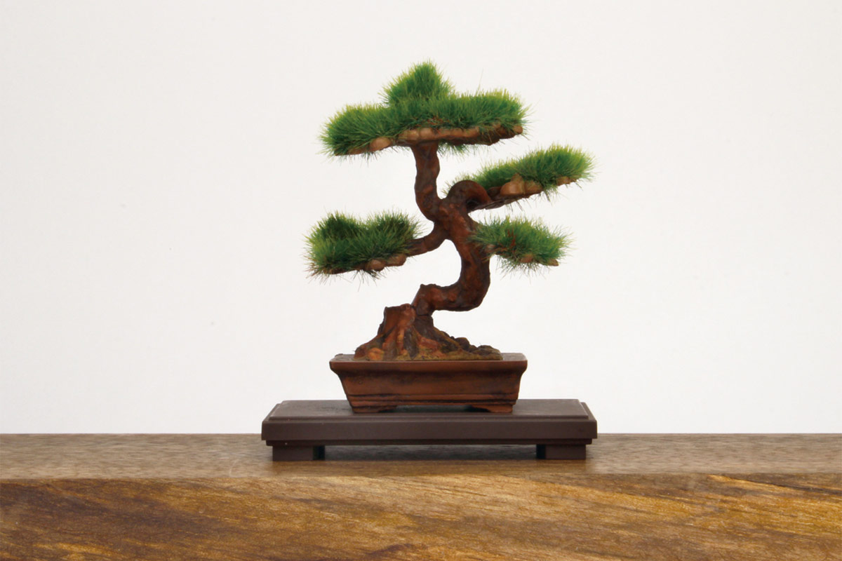 PLATZ 1/12 THE BONSAI Plastic Model Kit Part4