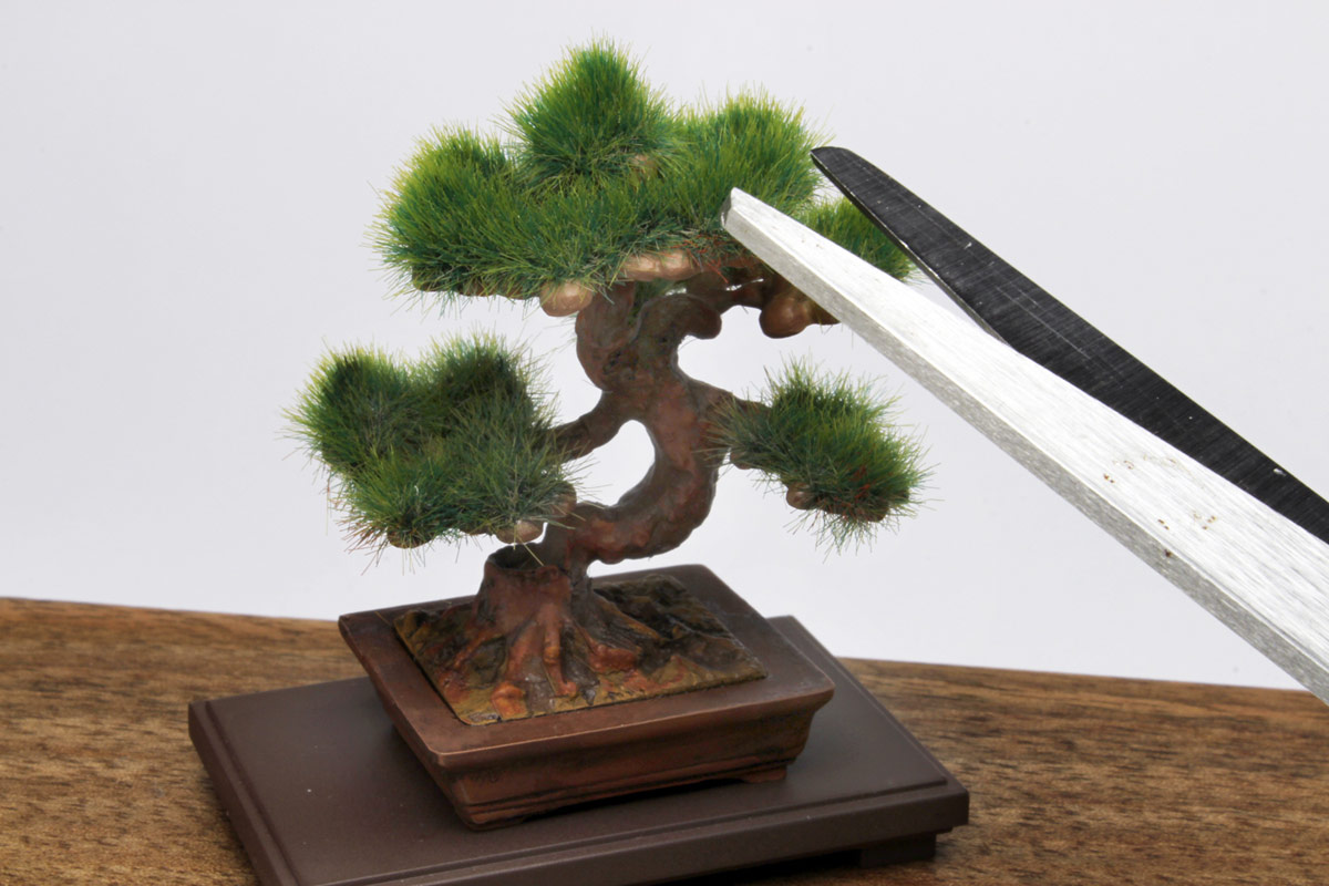 PLATZ 1/12 THE BONSAI Plastic Model Kit Part4