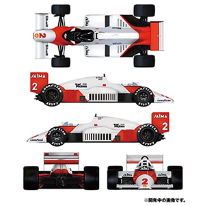 PLATZ/BEEMAX 1/20 McLaren MP4/2B '85 MONACO GP WINNER