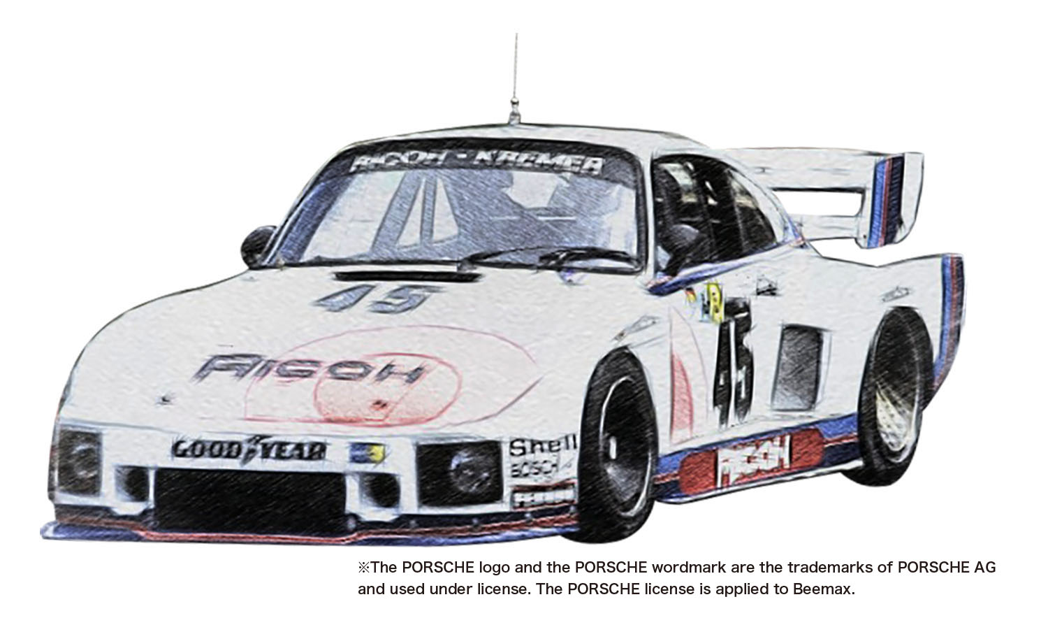 PLATZ/BEEMAX 1/24 PORSCHE 935 K2 '78 LM