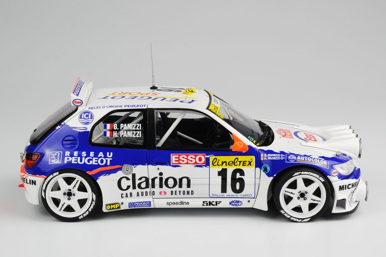 PLATX/BEEMAX 1/24 PEUGEOT 306 MAXI EVO2 '98 MONTE CARLO CALSS WI