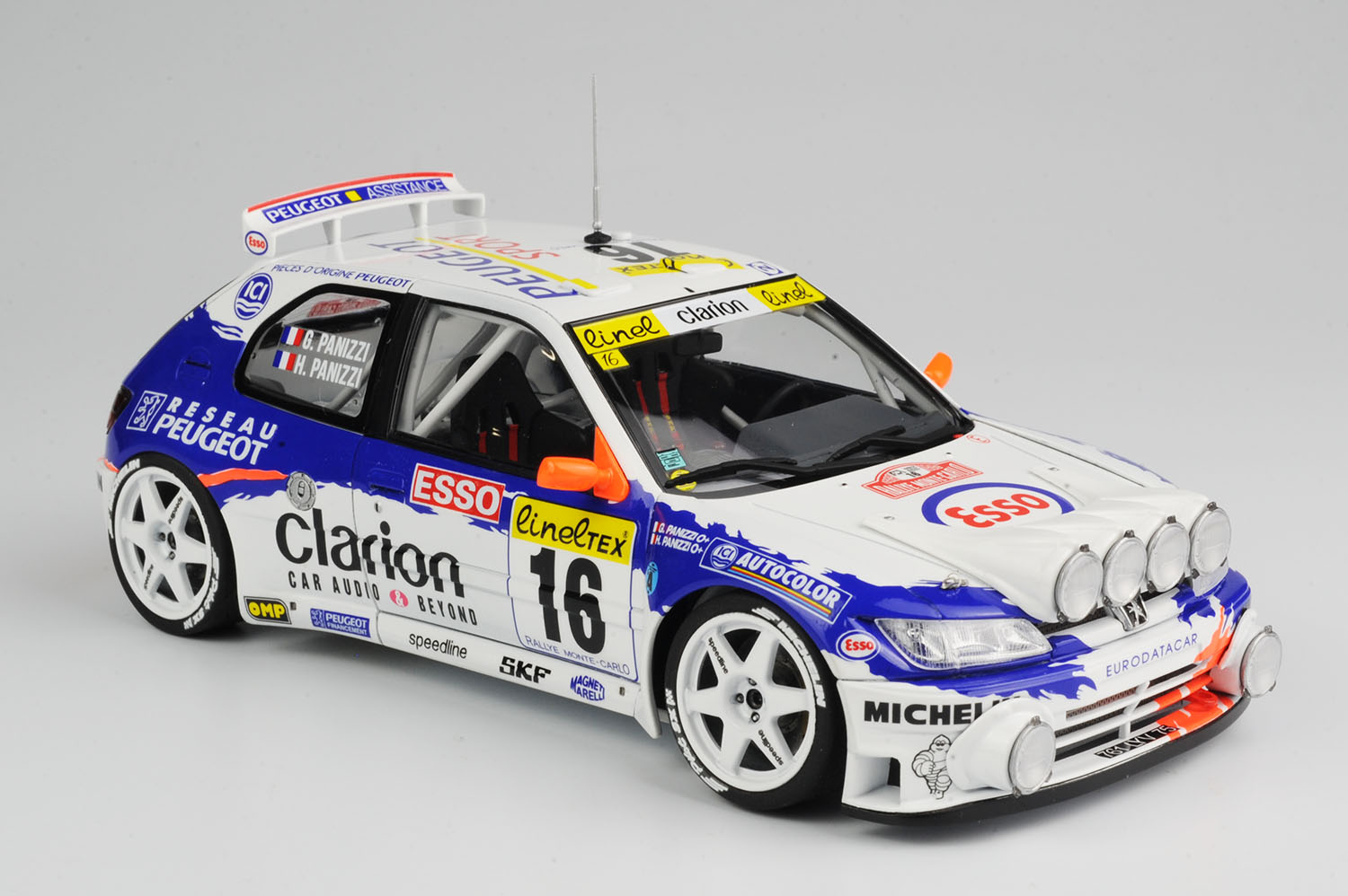 PLATX/BEEMAX 1/24 PEUGEOT 306 MAXI EVO2 '98 MONTE CARLO CALSS WI