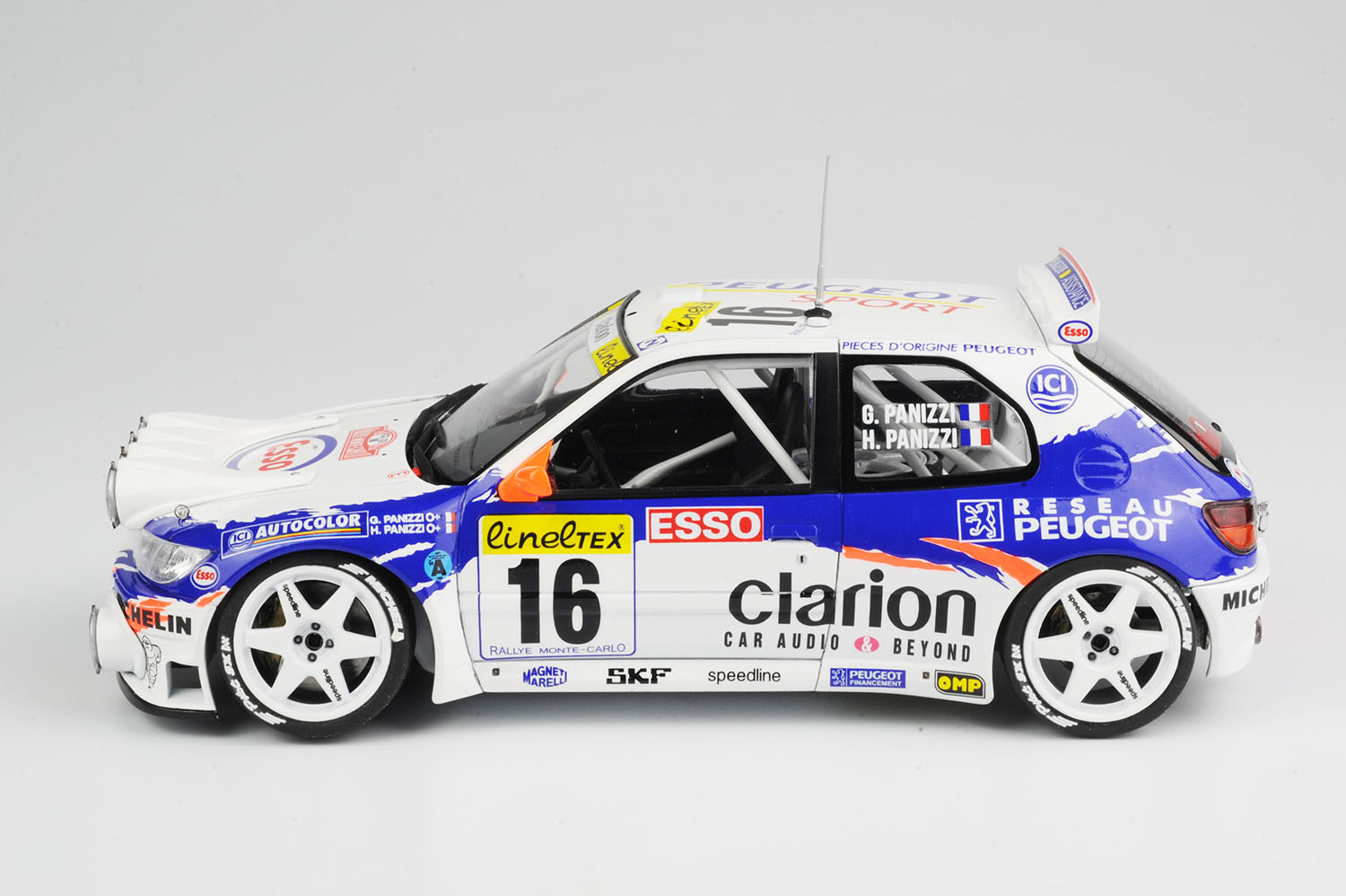 PLATX/BEEMAX 1/24 PEUGEOT 306 MAXI EVO2 '98 MONTE CARLO CALSS WI