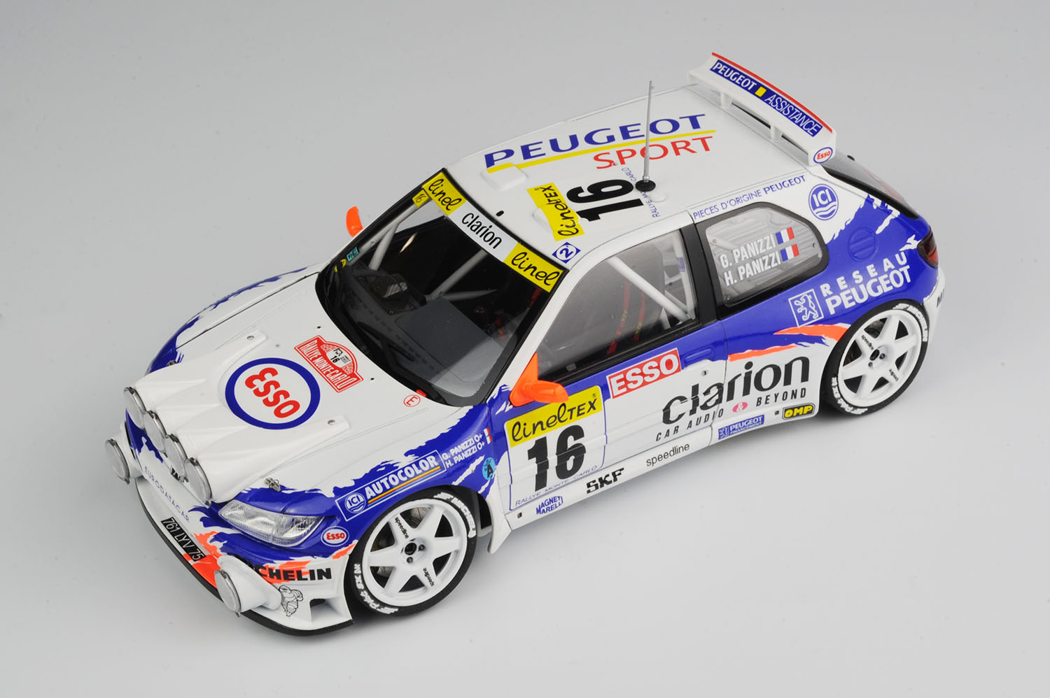 PLATX/BEEMAX 1/24 PEUGEOT 306 MAXI EVO2 '98 MONTE CARLO CALSS WI