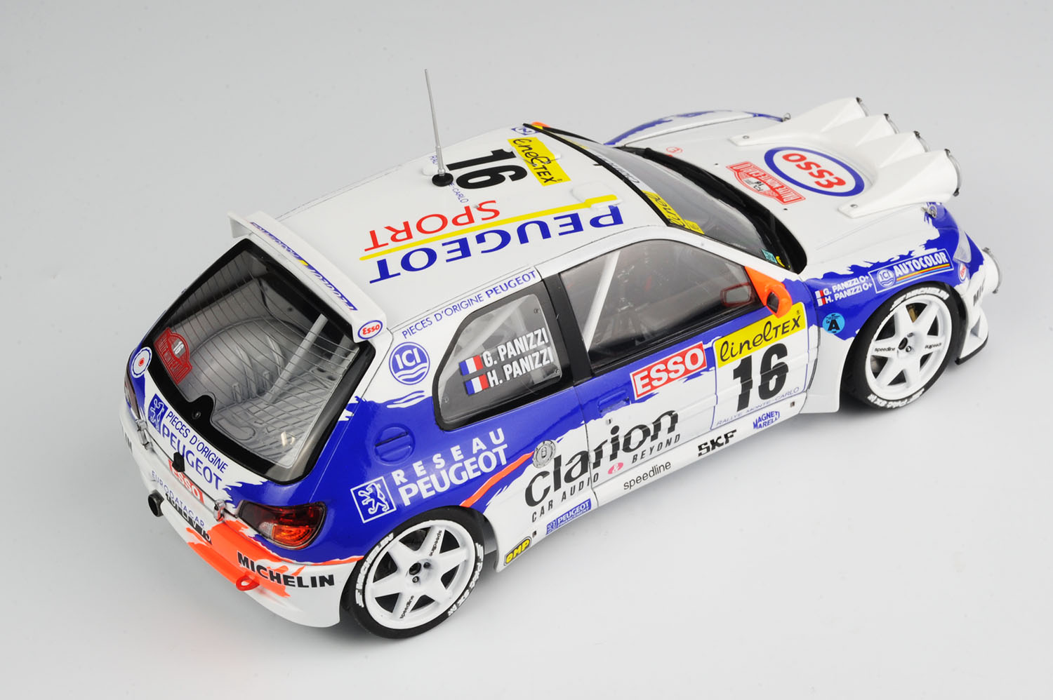 PLATX/BEEMAX 1/24 PEUGEOT 306 MAXI EVO2 '98 MONTE CARLO CALSS WI