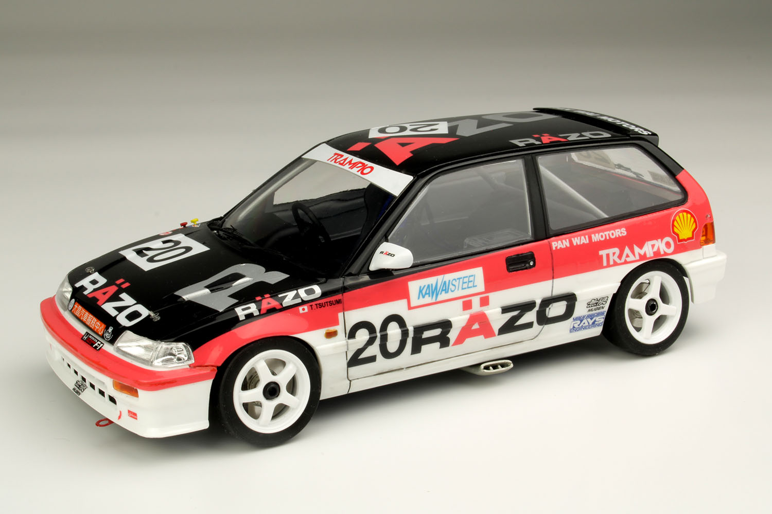 PLATZ/BEEMAX 1/24 HONDA CIVIC EF3 Gr.A '89 MACAU GUIA RACE