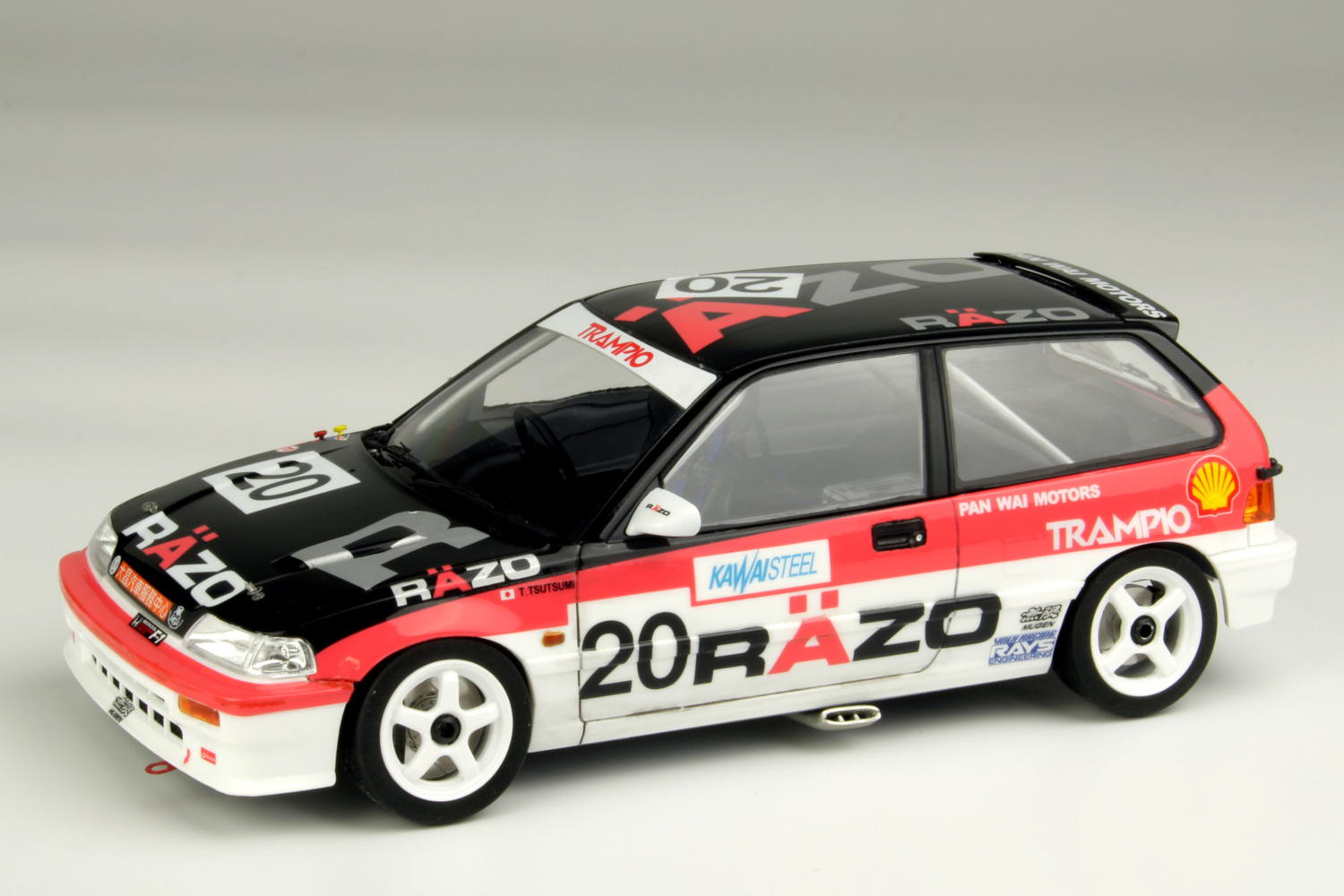 PLATZ/BEEMAX 1/24 HONDA CIVIC EF3 Gr.A '89 MACAU GUIA RACE