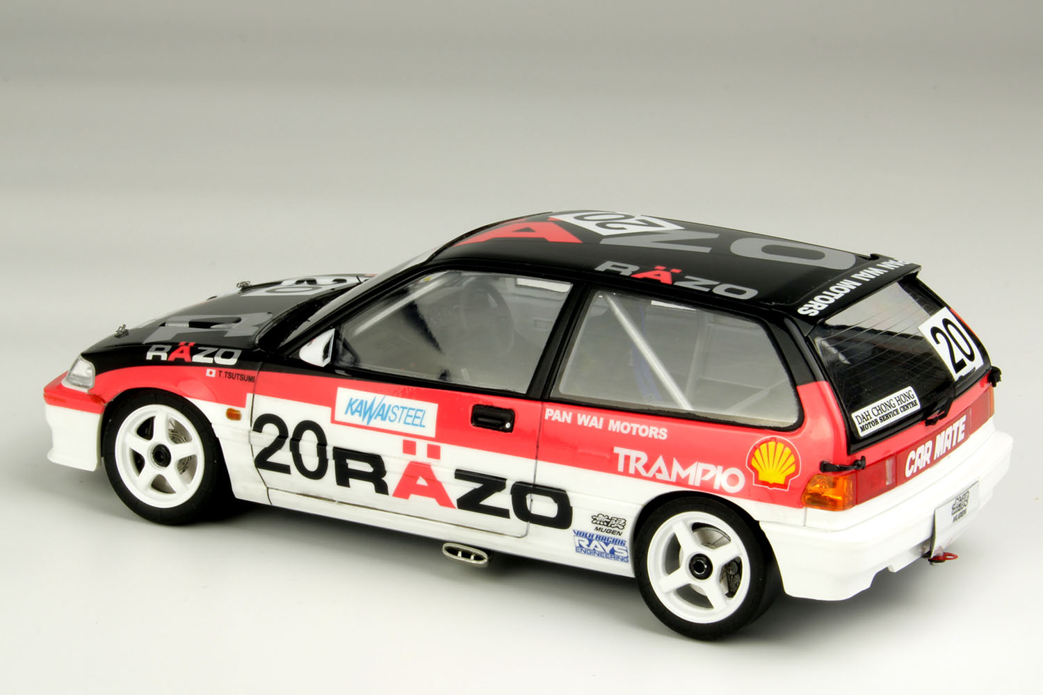 PLATZ/BEEMAX 1/24 HONDA CIVIC EF3 Gr.A '89 MACAU GUIA RACE