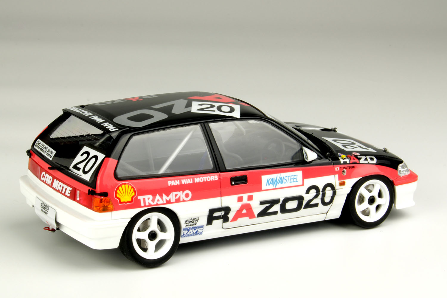 PLATZ/BEEMAX 1/24 HONDA CIVIC EF3 Gr.A '89 MACAU GUIA RACE