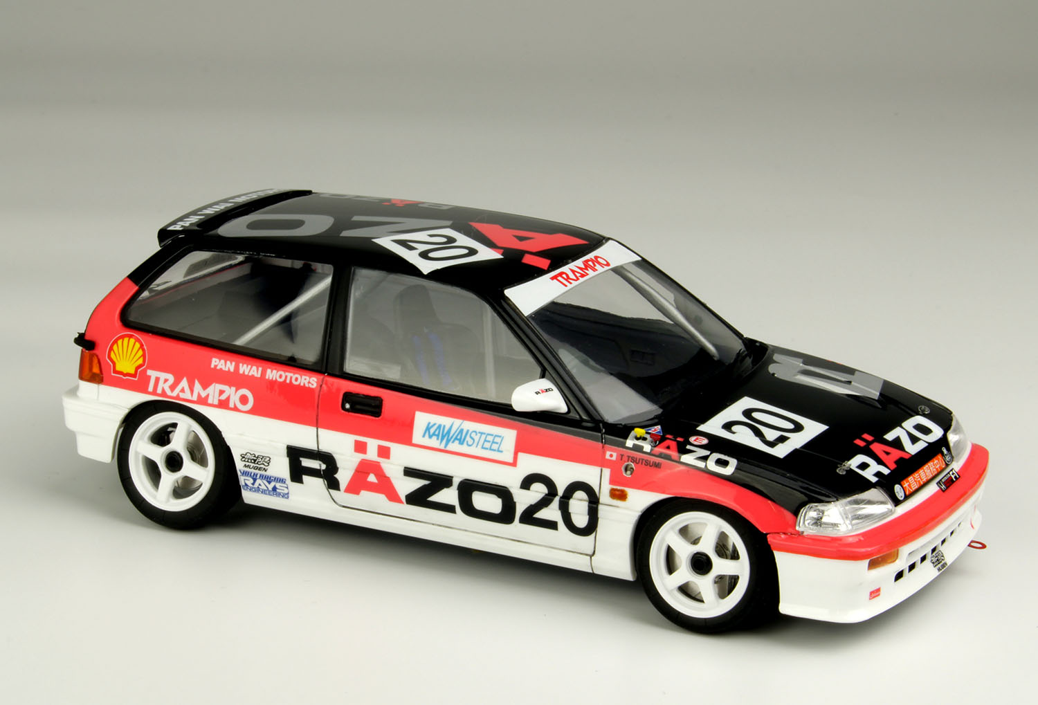 PLATZ/BEEMAX 1/24 HONDA CIVIC EF3 Gr.A '89 MACAU GUIA RACE