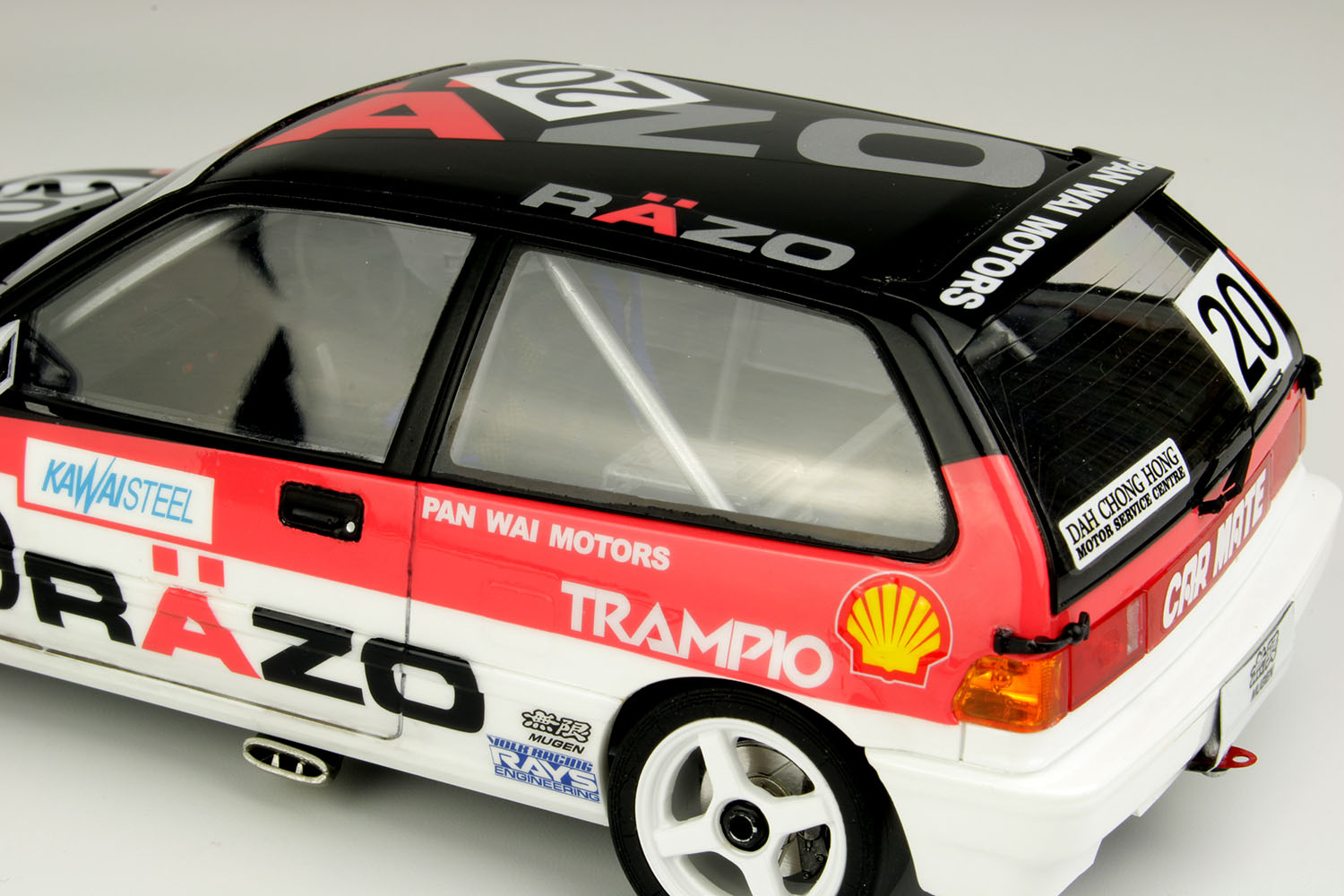 PLATZ/BEEMAX 1/24 HONDA CIVIC EF3 Gr.A '89 MACAU GUIA RACE