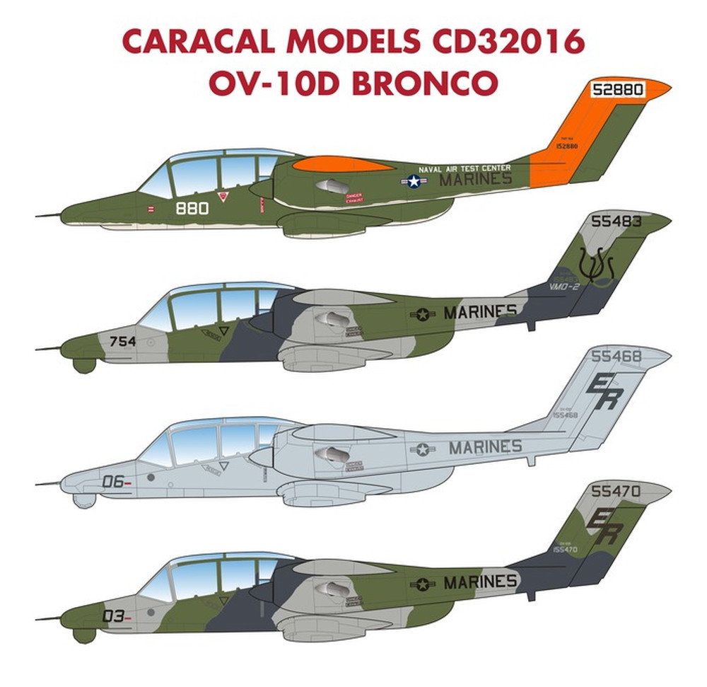 カラカルモデル 1/32 アメリカ海兵隊 OV-10D ブロンコ [CD32016 