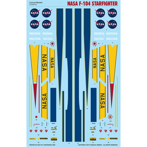 饫ǥ1/48 NASA F-104 ե ǥ