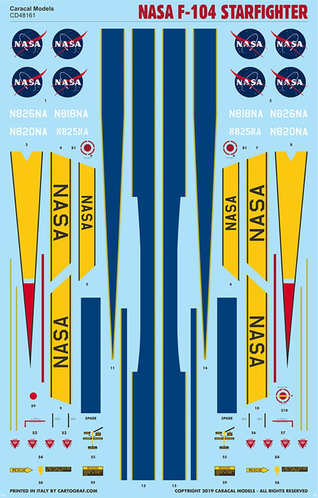 饫ǥ1/48 NASA F-104 ե ǥ