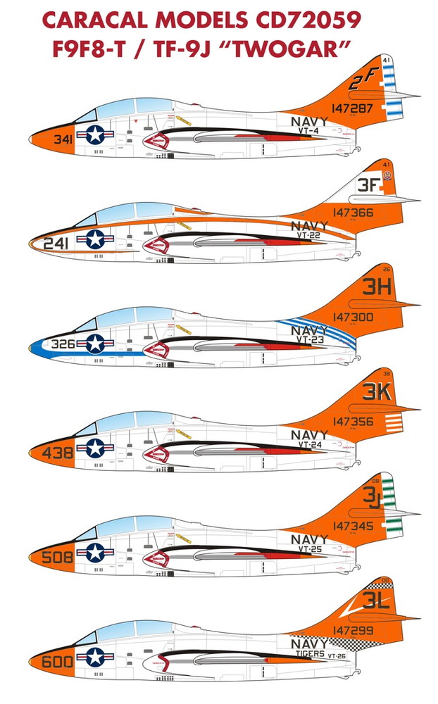 饫ǥ 1/72 ꥫ F9F8-T / TF-9J ѥǥ
