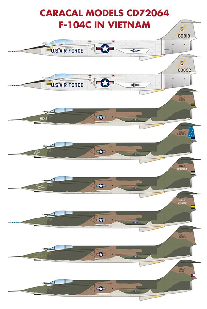 饫ǥ 1/72 ꥫ F-104C ٥ȥʥ