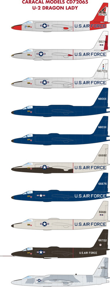 饫ǥ 1/72 ꥫ U-2 A/C ɥ饴󡦥ǥ