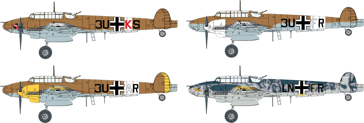 Сۥӡ 1/48 WW.II ɥĶ åߥå Bf110 E-2 Trop