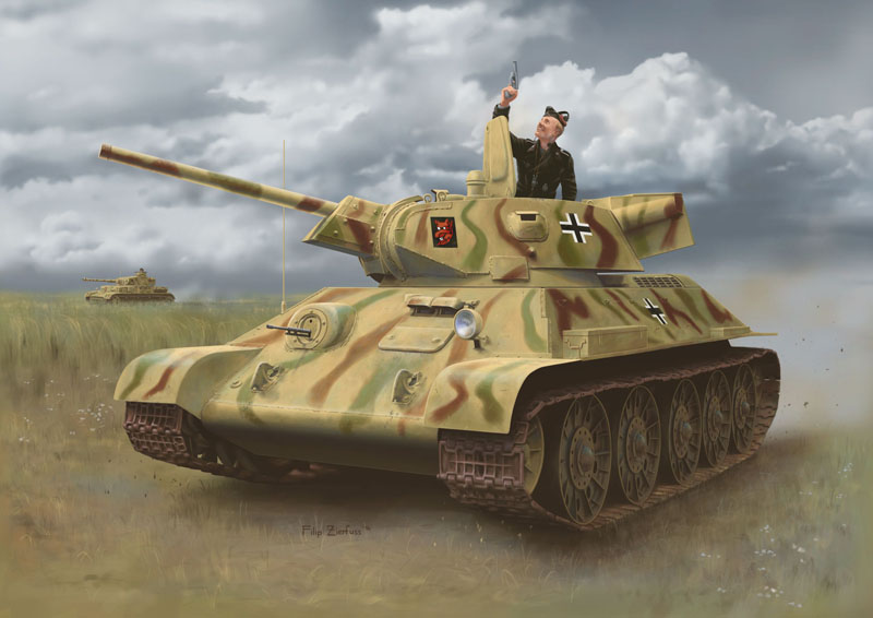 Сۥӡ 1/35 WW.II ɥķ ó T-34 747(r)STZ Mod. 1942ǯ