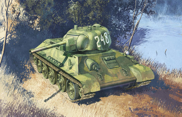 cyber-hobby 1/35 T-34/76 Mod. 1942 "Formochka"