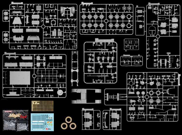 cyber-hobby 1/35 Sd.Kfz.7/1 2cm FALKVIERLING 38 auf SELBSTF