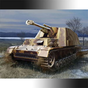 戦車ジオラマ　1/35 ドイツ　ヴェスペ自走砲
