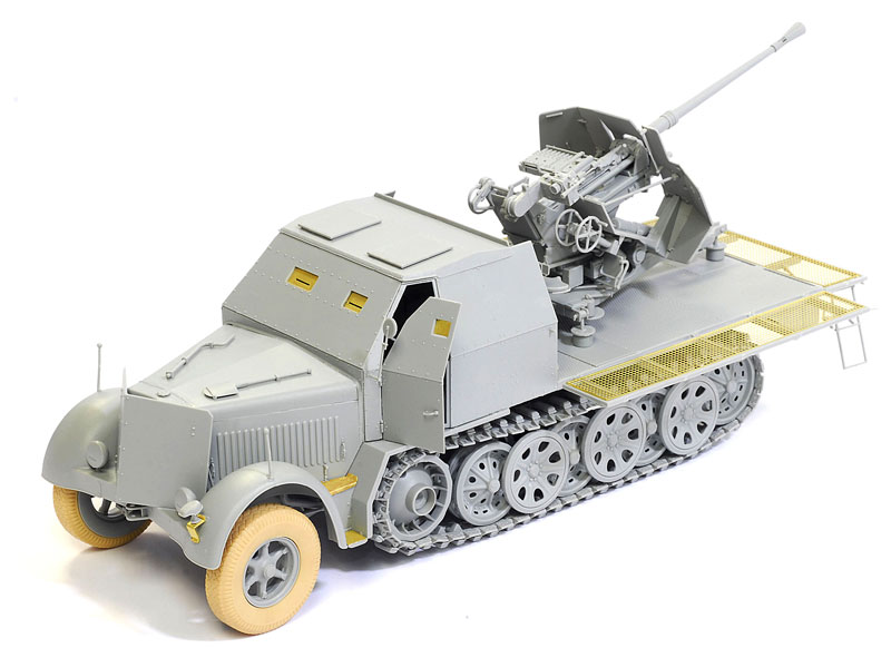 Сۥӡ 1/35 WW.II ɥķ Sd.Kfz.7/2 8tϡեȥå 3.7cm жˤܷ