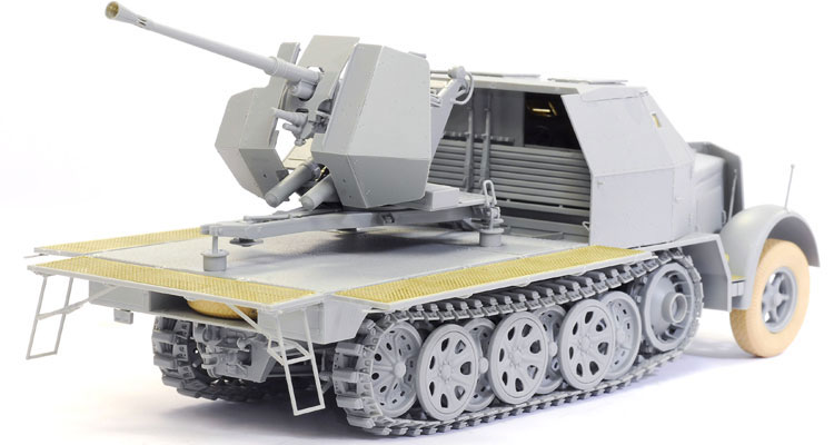 サイバーホビー 1/35 WW.II ドイツ軍 Sd.Kfz.7/2 装甲8tハーフ