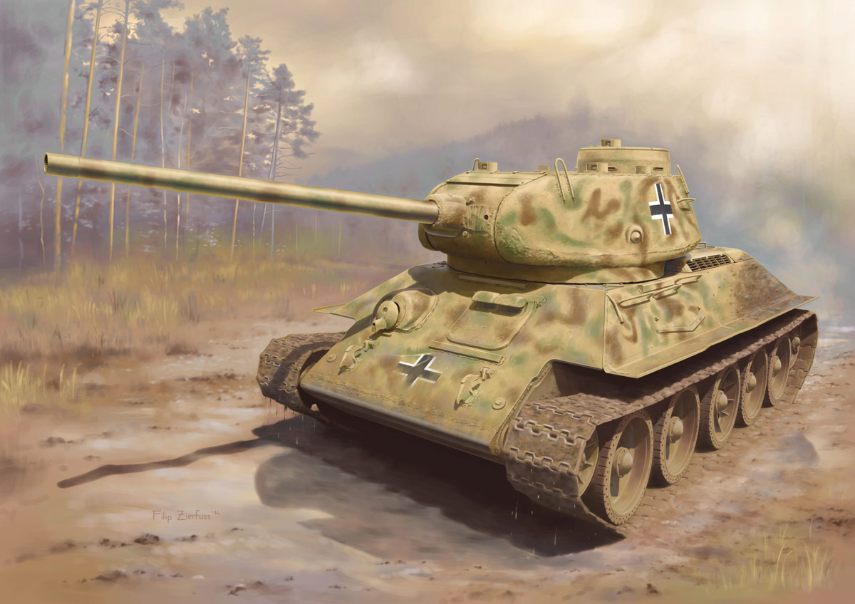 Сۥӡ 1/35 WW.II ɥķ ó T-34/85 122 1944ǯ - ɥĤ