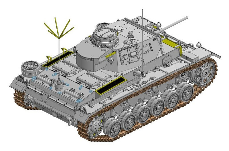 Сۥӡ 1/35 WW.II ɥIIIƴ¬ Pz.Beob.Wg.III - ɥĤ