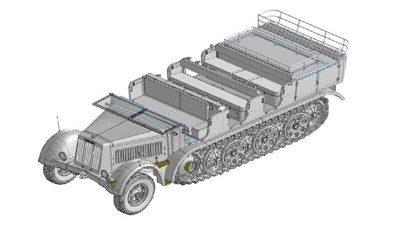 Сۥӡ 1/35 ɥSd.Kfz.7 8tϡեȥå1943ǯʥޡȥåȡˡ - ɥĤ