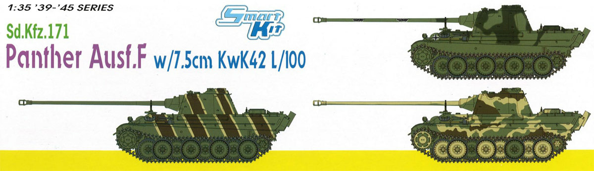 cyber-hobby 1/35 Panther Ausf.F w/7.5cm KwK42 L/100
