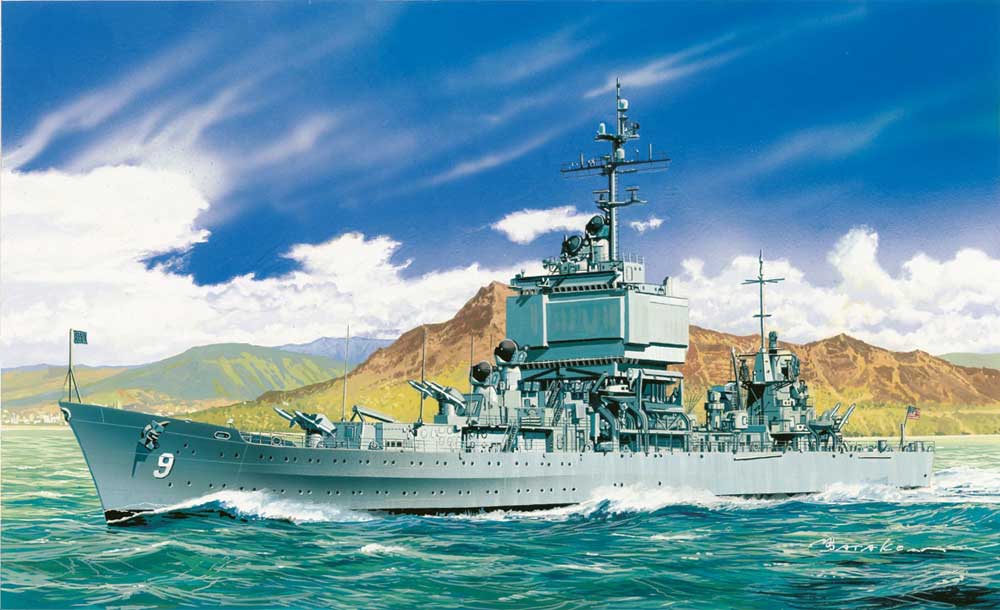 cyber-hobby 1/700 U.S.S. Long Beach CGN-9