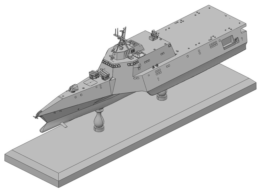 1/700 アメリカ海軍 沿海域戦闘艦 ガブリエル・ギフォーズ LCS-10 対艦巡航ミサイルNSM付き - ウインドウを閉じる