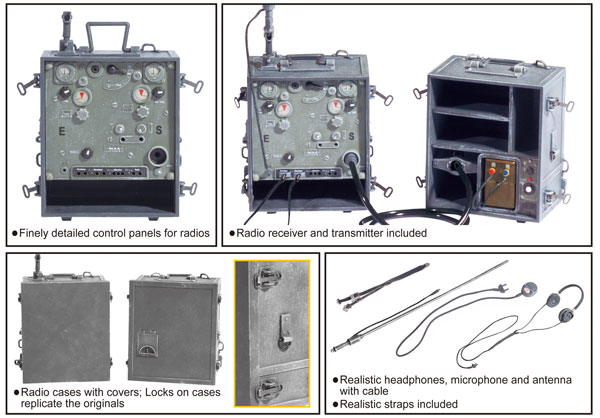 cyber-hobby 1/6 German Radio Set