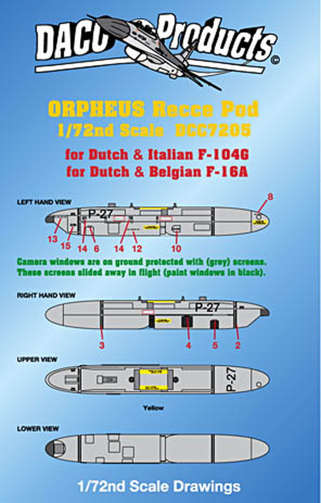 1/72 F-104 G/S & F-16A ե廡ݥå