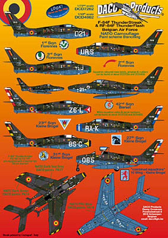 1/72 ٥륮 F-84F ȥ꡼ NATOº ƥ󥷥ǥ