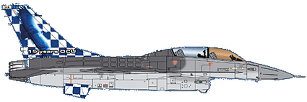 1/72 ٥륮 F-16B MLU/OCU 15&20ǯǰ ѥǥ