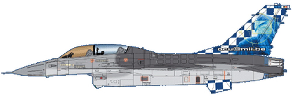 1/72 ٥륮 F-16B MLU/OCU 15&20ǯǰ ѥǥ