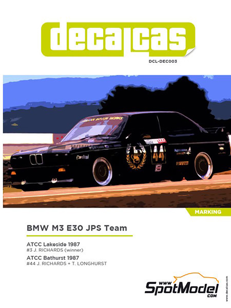 ǥ륭㥹 1/24 BMW M3 E30 JPS  ATCC 쥤 ʡ 1987 ǥ - ɥĤ