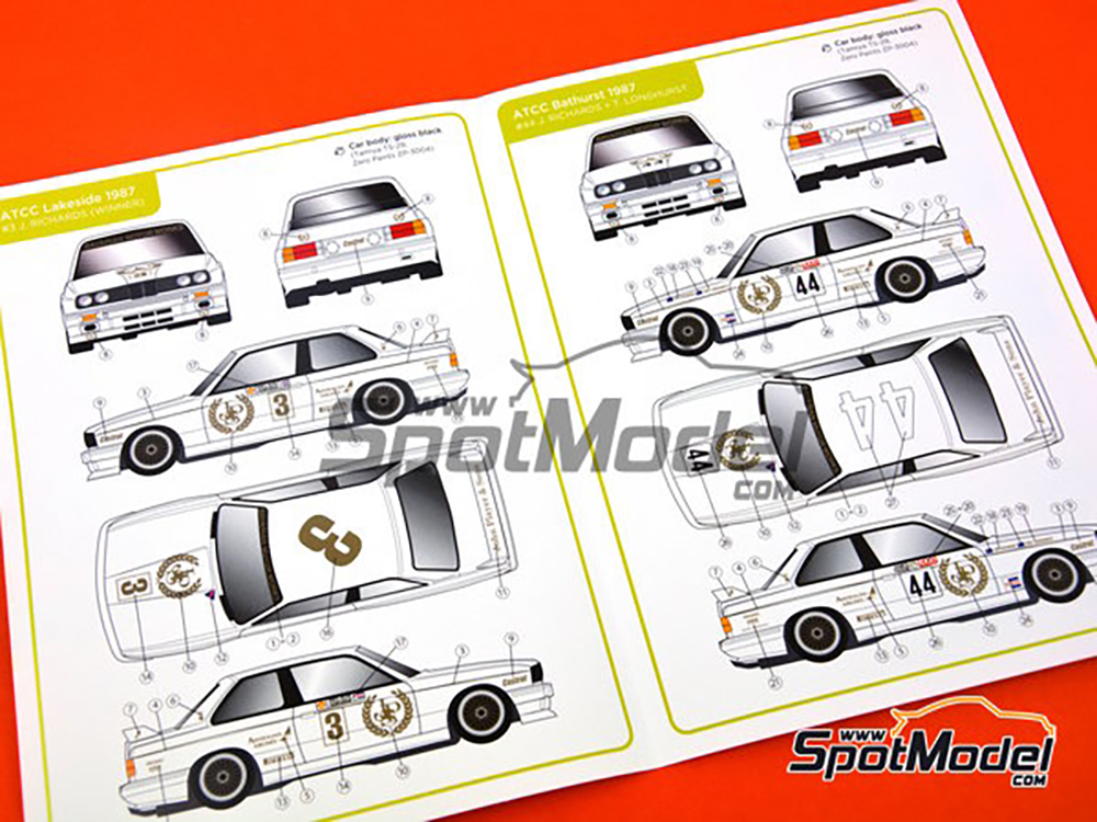 ǥ륭㥹 1/24 BMW M3 E30 JPS  ATCC 쥤 ʡ 1987 ǥ