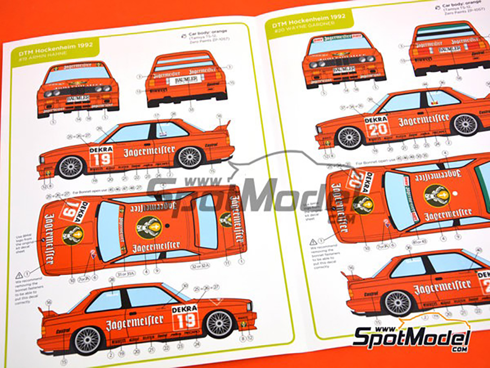 ǥ륭㥹 1/24 BMW M3 E30 ⡼ݡ DTM ۥåϥ 1992 ǥ - ɥĤ