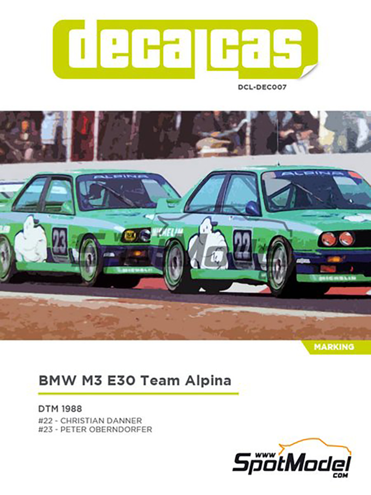 ǥ륭㥹 1/24 BMW M3 E30  ԥ DTM 1988 ǥ - ɥĤ