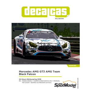 ǥ륭㥹 1/24 륻ǥ AMG GT3 ֥åե륳 2016 ˥֥륯 24 ǥ