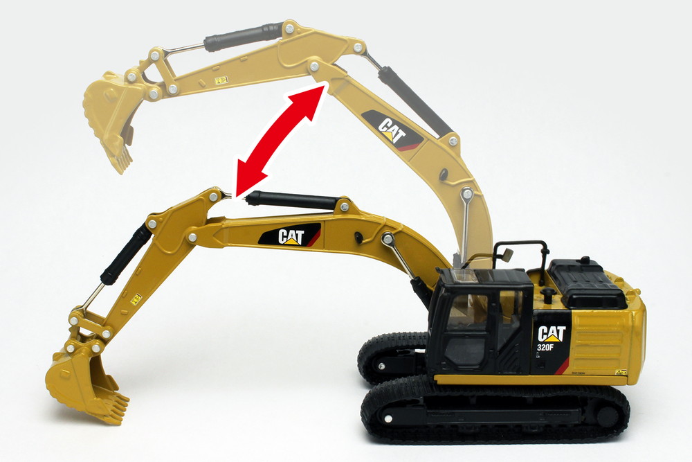 1/64 ハイブリッドコレクションシリーズ Cat 320F L 油圧