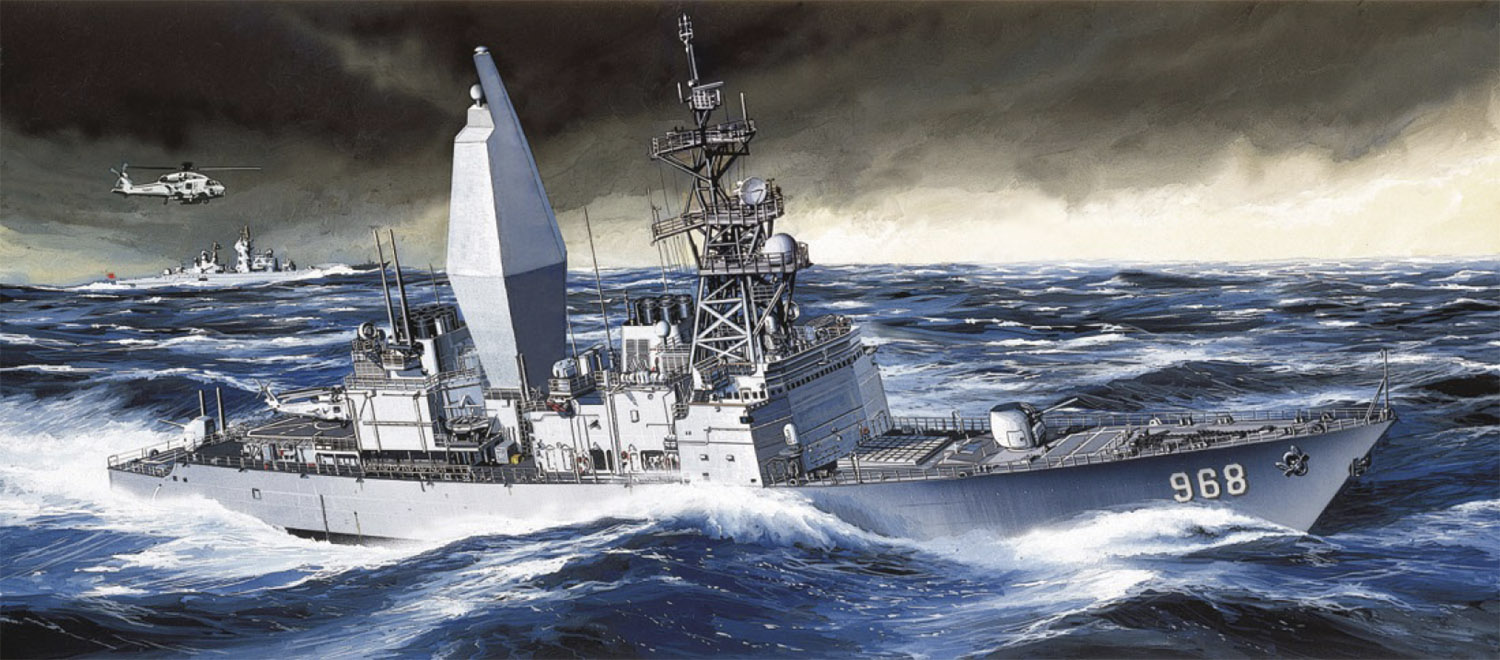 1/350 アメリカ海軍 アーサーW.ラドフォードAEMSS駆逐艦