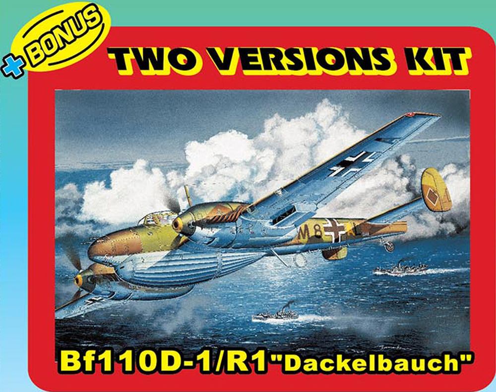 ドラゴン 1/32 WW.II ドイツ空軍 メッサーシュミット Bf110D-3 夜戦型 