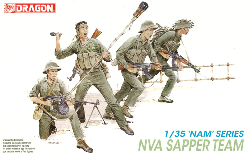 ドラゴン 1/35 北ベトナム軍兵士 ベトナム戦争 [DR3308] - 2,090円 