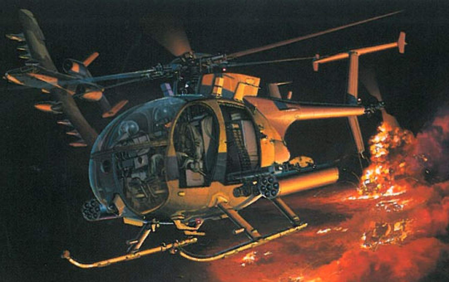 ɥ饴 1/35 إ AH-6J ȥС ʥȥȡ - ɥĤ